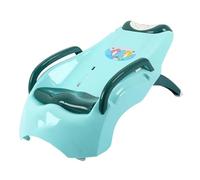 Generic Balsamo per Capelli per Bambini, Sedia Pieghevole per Lavaggio dei Capelli, Lettino per Shampoo Ergonomico con Materiale in Polipropilene [salvaspazio] (GREEN)