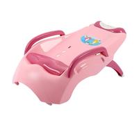 Generic Balsamo per Capelli per Bambini, Sedia Pieghevole per Lavaggio dei Capelli, Lettino per Shampoo Ergonomico con Materiale in Polipropilene [salvaspazio] (PINK)