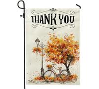 generic Bandiere da giardino verticali per cortile anteriore e cortile, 30 x 45 cm, double-face, per esterni, piccole bandiere per casa in lino, per casa, portico, prato, fattoria