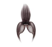Generic Bangs Clip Air False Bangs Hairpiece Fashion Elegante Accessorio per Donne con Templi Extension per I Capelli Day Day, Stile b