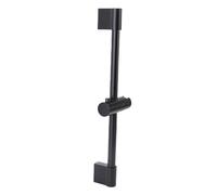 Generic Barra Scorrevole per Doccia Portatile Robusta con Viti Nascoste, Cuscinetto di Carico Forte Fino a 15 Kg, Facile da Installare per Piccoli Bagni (BLACK)