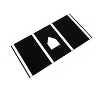 Generic Baseball Training Pad Tappetino Sportivo Esercizi Battuta Segnalatore Area in Materiale Poliestere Resistente Lavabile Facile da Riporre per Atleti Famiglie Giardino, 92x244cm, Style-10