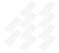 Generic Bastoncini Campione per Unghie Suggerimenti Colorati per L'esposizione di Manicure per il Design di Nail Art 240 Pezzi per Salone di Bellezza (Forma a punta lunga 240 pezzi)