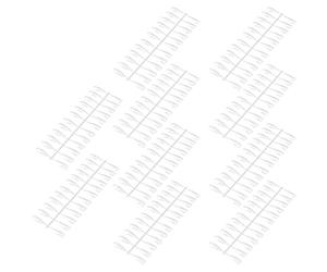 Generic Bastoncini Campione per Unghie Suggerimenti Colorati per L'esposizione di Manicure per il Design di Nail Art 240 Pezzi per Salone di Bellezza (Forma a punta lunga 240 pezzi)