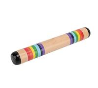 Generic Bastone da Pioggia in Legno, Strumento Musicale Rilassante Colorato per Bambini, Giocattolo a Percussione Orff in Faggio da 13,8 Pollici