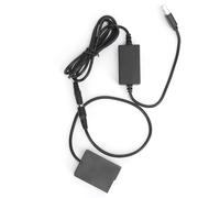 Generic Batteria Fittizia in Plastica da USB a DMW-DCC8 per Un'alimentazione Affidabile Adatta per gli Appassionati di Fotocamere FZ200 FZ300 FZ1000