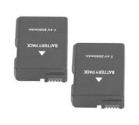 Generic Batteria per Fotocamera EN EL14 EN EL14A da 2 Pacchi, Batteria Sostitutiva Agli Ioni di Litio da 7,4 V 2050 MAh, per Fotocamera Digitale Ad Alta capacità, Ideale per D3100 D3200 DF P7000 P7100