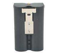 Generic Batteria Sostitutiva per Campanello Al Litio da 6040 MAh a Lunga Durata con Contatti in Rame, Materiale Durevole, Comodo Cavo di Ricarica, Grigio