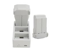 Generic Batteria Sostitutiva per Drone Ad Alta capacità da 3850 MAh per Mini 3 3 Pro 4 4 Pro Confezione da 2, Tempo di Volo e funzionalità di Sicurezza Migliorati (Gestore di ricarica a vie)