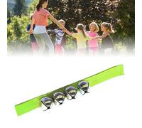 Generic Bell a Mano Tremante, Suono Piacevole Panorama Multifunzionale Resistenza Al Polso per Bambini Educazione Precoce (verde chiaro)
