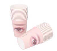 Generic Bicchieri di Carta Ispessiti Usa e Getta per Allenamento per L'estensione delle Ciglia per Principianti, Uso Versatile Ed Efficiente per la Casa e il Salone 20 Pezzi