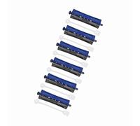 Generic Bigodini per Capelli Wave Heat Perm Rod Bigodini per uno Styling Perfetto per Strumenti Parrucchiere Colore Casuale 6 Pezzi (Numero 3 (14 X 2,9 X 2 cm/5,5 1,1 0,8 pollici))