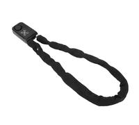 Generic Bike Antift Vibration Lock Lock Password di Controllo in Acciaio Inossidabile Blocco Intelligente per Moto Impermeabile (BLACK)