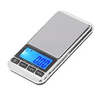 generic Bilancia tascabile digitale ad alta precisione, portatile, sicura, affidabile, mini bilancia per gioielli tascabili con display LCD per la casa del negozio di gioielli (500 g/0,01 g)
