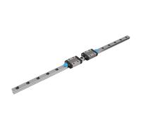 Generic Binario di Guida Lineare MGN9B da 300 Mm con Blocco Binario da 2 Pezzi Durevole e Resistente per Sistemi di Movimento Lineare