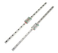 Generic Binario di Guida Lineare Preciso con Blocchi di Scorrimento MGN12H per Attrezzature Automatizzate Peso Leggero di Piccole Dimensioni da 400 Mm