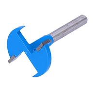 Generic Bit Router a Fessura, Mouchette D 'usura Resistenza a Binari T con Fessura 1/4 di Pollice con Rivestimento PTFE per Legno Massiccio per Compensato per Compensato