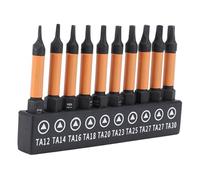 Generic Bitto di Cacciavite Triangolare, Esercitazioni Triangolari Triangolari Esagonale Esagonale 1/4 di Pollice con Griglia di Stoccaggio per il Set di Mobili