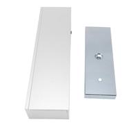 Generic Bloccaggio Magnetico con Porta Singola, Blocco Magnetico Elettrico DC 12v 1200 Libbre con Porte di Legno