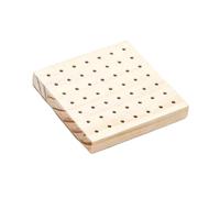 Generic Blocco Da Uncinetto in Legno, Portatile E Leggero: Un Accessorio Versatile per Uncinetto E Maglia, Ideale per Le Nonne E per L'uso Domestico, 10 Cm X 10 Cm