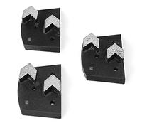 Generic Blocco Diamantato a Forma di Freccia a 2 Denti Strumento di Alta qualità per Un'efficiente Lucidatura della Superficie del Calcestruzzo 3 Pezzi