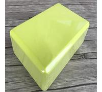 Generic Blocco Yoga Mattone in Schiuma Durevole Ad Alta densità per Esercizi di Forza del Polso e Potenza Muscolare, per Yoga Fitness Palestra EVA Blocco (YELLOW)