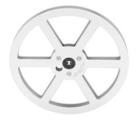 Generic Bobina di Nastro Vuota in Lega di Alluminio da 7 Pollici di Alta qualità per la Sostituzione di Bobine di Lettori di Nastri Rotti, con Design a 6 Fori e Viti in Acciaio Inossidabile, Nastro