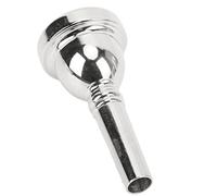 Generic Bocchino per Trombone, Parte di Ricambio per Bocchino in Rame per Trombone Contralto con Struttura Durevole Antiruggine, per una qualità del Suono Stabile e una Facile (SILVER)