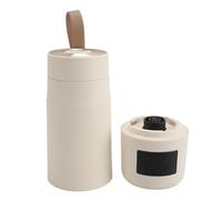 Generic Bollitore Elettrico Portatile Bollitore per Acqua Calda Dal Design Piccolo a Riscaldamento Rapido per Avventure All'aria Aperta Acciaio Inossidabile Resistente da 300 Ml