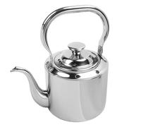 Generic Bollitore per tè in Acciaio Inossidabile Teiera Durevole Facile da Versare per Fornello a Gas da Domestica 1 Pezzo (1.5L)