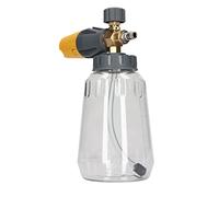 Generic Bombola per Idropulitrice 1L 4000psi Spruzzatore di Schiuma con Ugello Girevole, Ampia Copertura di Schiuma per Lavaggio Auto, Vaso Trasparente e Resistente (YELLOW)