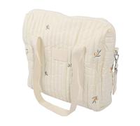 Generic Borsa a Pendente Cochito, Borsa Organizzativa per Passeggino Spazioso Ed Elegante, Facile Accesso per Fare Shopping (Beige Oliva)
