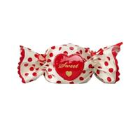 Generic Borsa a tracolla carina a forma di caramella, borsa per telefono originale per lo shopping, le vacanze estive, Rosso