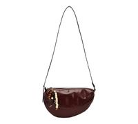 Generic, borsa a tracolla da donna, in pelle PU, tinta unita, a mezzaluna | Marsupio elegante con design alla moda, 30 x 18 x 8 cm, per viaggi, appuntamenti, pendolari