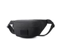 Generic, Borsa a Tracolla in Tessuto Oxford con Tracolla Regolabile, Scomparti Multipli, 30 X 14 X 10 Cm, Borsa Pettorale per Viaggi all'aperto Ciclismo Escursionismo Uomini e Donne (BLACK)