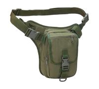 Generic Borsa Da Coscia Multiuso, in Tessuto Oxford, Da Gamba per Pesca, Equitazione, Bici, Ciclismo, Verde