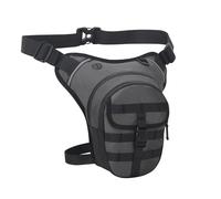 Generic Borsa da Coscia per Moto Ergonomico Antipioggia per la Guida Avventura All'aria Aperta per L'escursionismo Pendolarismo Urbano 12,2x11,02x3,54 Pollici (GREY)
