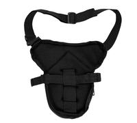 Generic Borsa da Gamba Sportiva Drop Regolabile, Comoda Confezione per Equitazione, Escursionismo, Pesca, Fibra di Carbonio, 1 unità