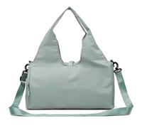 Generic Borsa da palestra, borsa da yoga sportiva con scomparto separato per scarpe, borsa da viaggio di grande capacità, in tessuto Oxford, resistente all'usura e all'umidità, può contenere tappetino