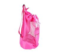 Generic Borsa da Spiaggia in Mesh, Sacchetti di Conchiglia per Sacca per Giocattoli da Spiaggia Estate per Estate per la per Giocattoli per Portaogne Portatili in Maglia per Tenere la Spesa del (PINK)
