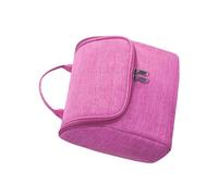 Generic Borsa da Toilette Impermeabile, Borsa da Toilette Appesa in Tessuto Oxford per Parete (Rosa rossa)