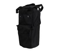 Generic Borsa Impermeabile Resistente con Copertura per Bombola del Gas con Patta Laterale e 4 Fori di Ventilazione per Campeggio e Picnic (BLACK)