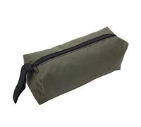 Generic Borsa per Attrezzi Multifunzionale con Cerniera Resistente Piccola per Elettricisti Operai Edili Realizzata in Poliestere 600D 11,8x3,9x3,9 Pollici (verde scuro)