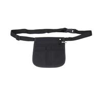 Generic Borsa per Cintura Gemella, Tasca per la Rete Regolabile con Cintura Utensile per Utensili Multi -fach -fach Alimentazione per Alunni per le Forbici (BLACK)
