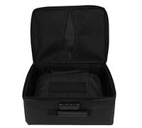 Generic Borsa per Documenti Ignifuga Scatola Portadocumenti Portatile Ignifuga Resistente Alle Alte Temperature con Serratura per Archiviazione, Nera