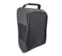 Generic Borsa per Scarpe, Borsa per Trasporto Scarpe Sportive Resistente Allo Strappo in Tessuto Oxford 600D con Pannelli Laterali in Rete per un Flusso D'aria Migliorato per Uomini e (BLACK)