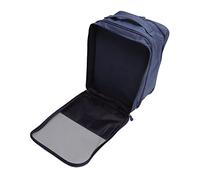 Generic Borsa per Scarpe da Viaggio Resistente a 3 Strati Impermeabile per Organizzare le Scarpe Durante i Viaggi in Campeggio per Uso Quotidiano 35x26x21 Cm (blu navy)