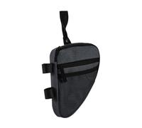 Generic Borsa per Stampella Avambraccio Accessori Portaoggetti Impermeabile Poliestere Tasca con Cerniera Triangolare Adatta per Utilizzo Quotidiano Uscite An, Grigio