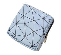 Generic Borsa porta tovaglioli, borsa multifunzionale per kit mestruali con cerniera, custodia per prodotti femminili, porta assorbenti per