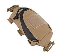 Generic Borsa Portaoggetti con Clamp/Holder per Tracolla per Zaino, Design a Doppio Strato, Nylon Tela Impermeabile, per Cellulare, Penna, Portachiavi, Fotocamere Digitali, Forniture Mediche, Snack,